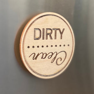 Clean & Dirty Dishwasher Magnet