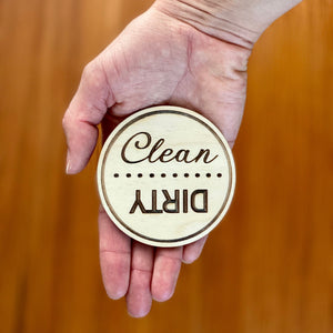 Clean & Dirty Dishwasher Magnet