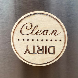 Clean & Dirty Dishwasher Magnet
