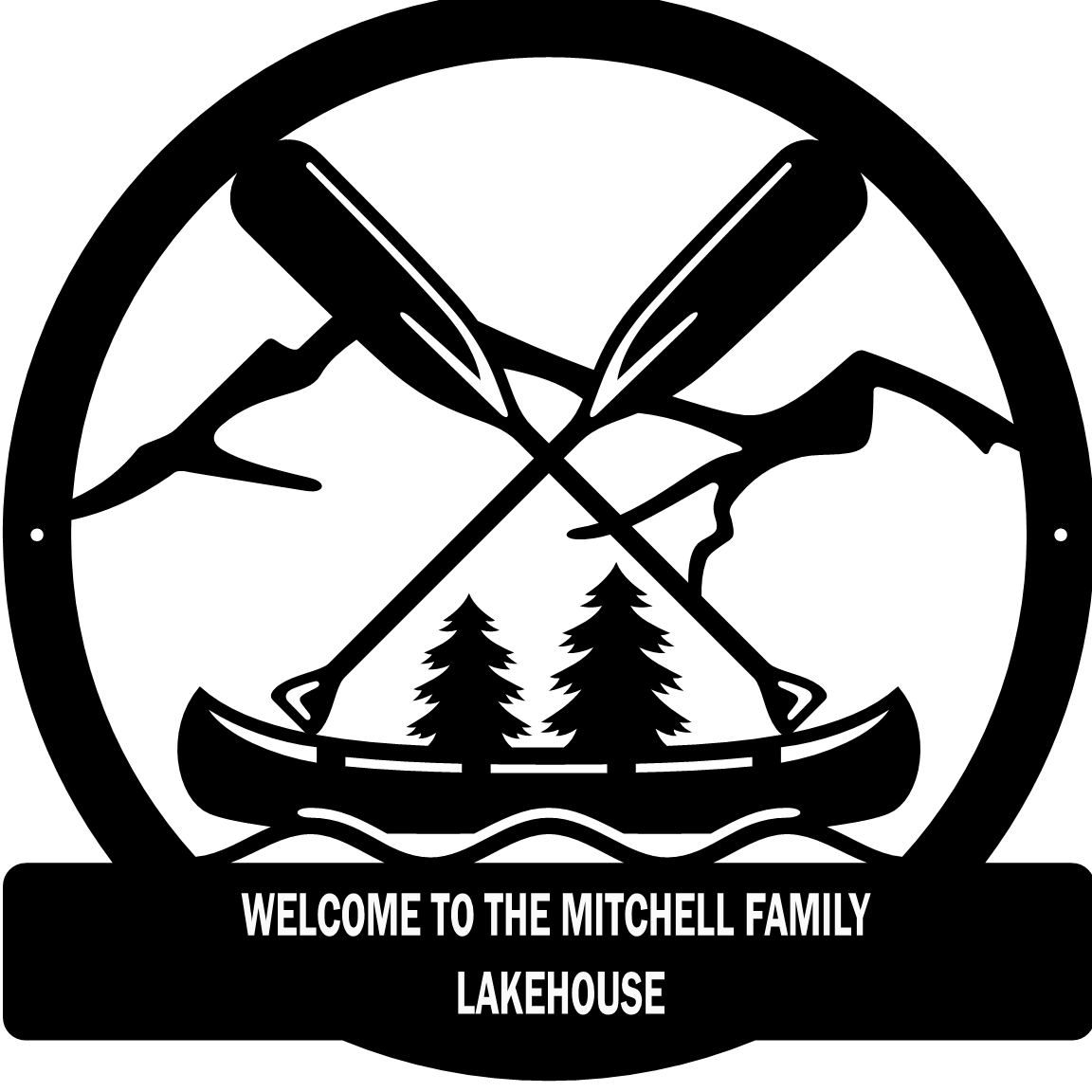Personalized Lakehouse Sign