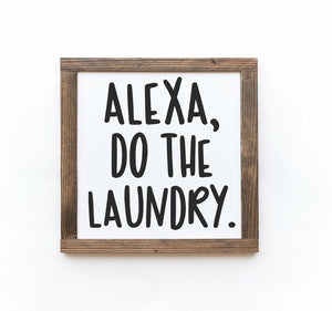 Laundry Room Wood Signs
