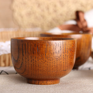 Natural Round Wood Bowls