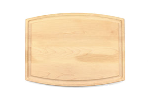 Small Monogram in the Corner Cutting Board