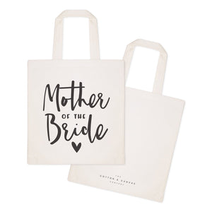 Mother of the Bride Wedding Cotton Canvas Tote Bag