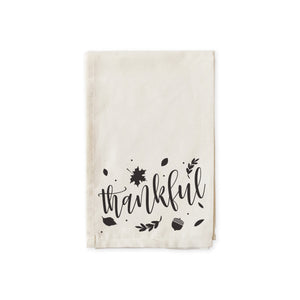 Thankful Cotton Canvas Muslin Napkins