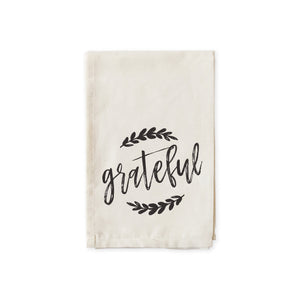 Grateful Cotton Canvas Muslin Napkins
