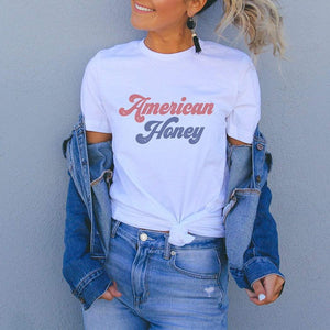 American Honey Graphic T-Shirt - SU102