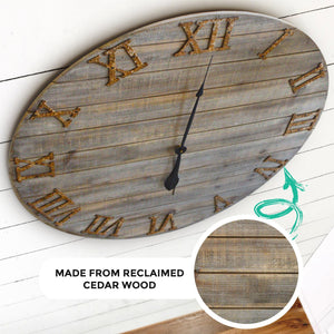 Farmhouse Clock 30"