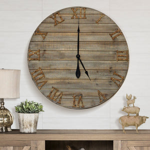 Farmhouse Clock 30"