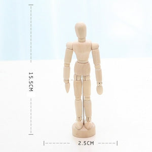 Flexible Mini Wooden Manikin