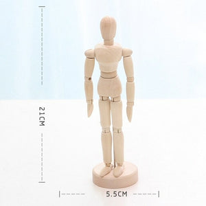 Flexible Mini Wooden Manikin