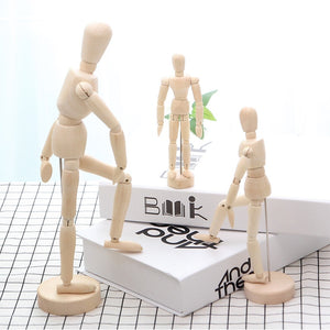 Flexible Mini Wooden Manikin