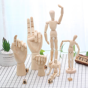Flexible Mini Wooden Manikin