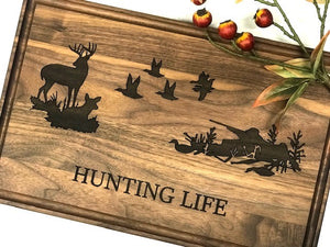Hunting Life Cutting Board
