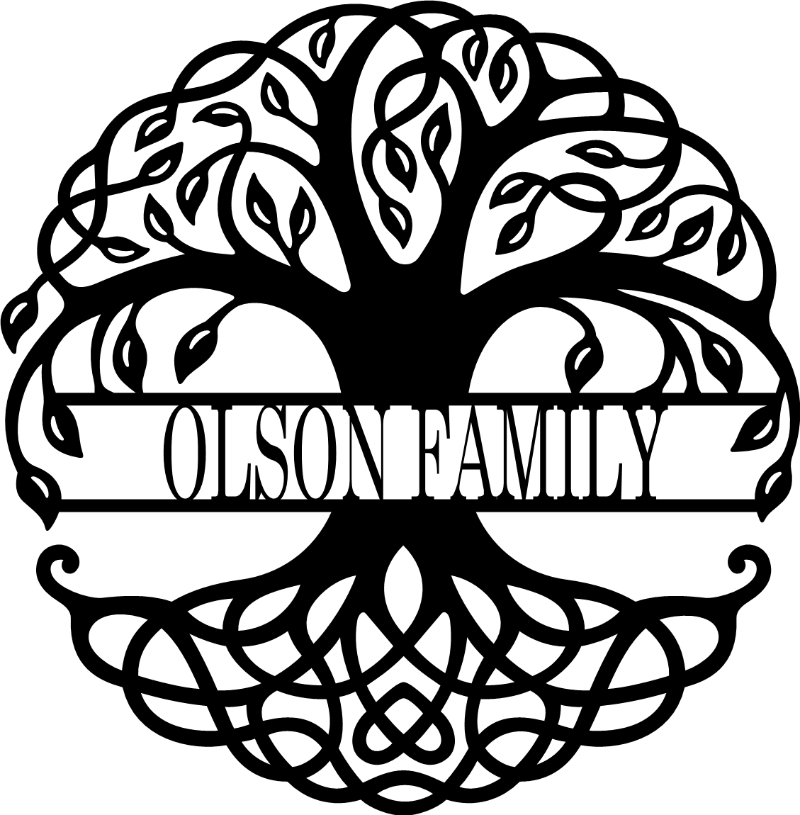 Tree of Life - with Monogram