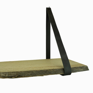 Leather Shelf Strap - set of 2