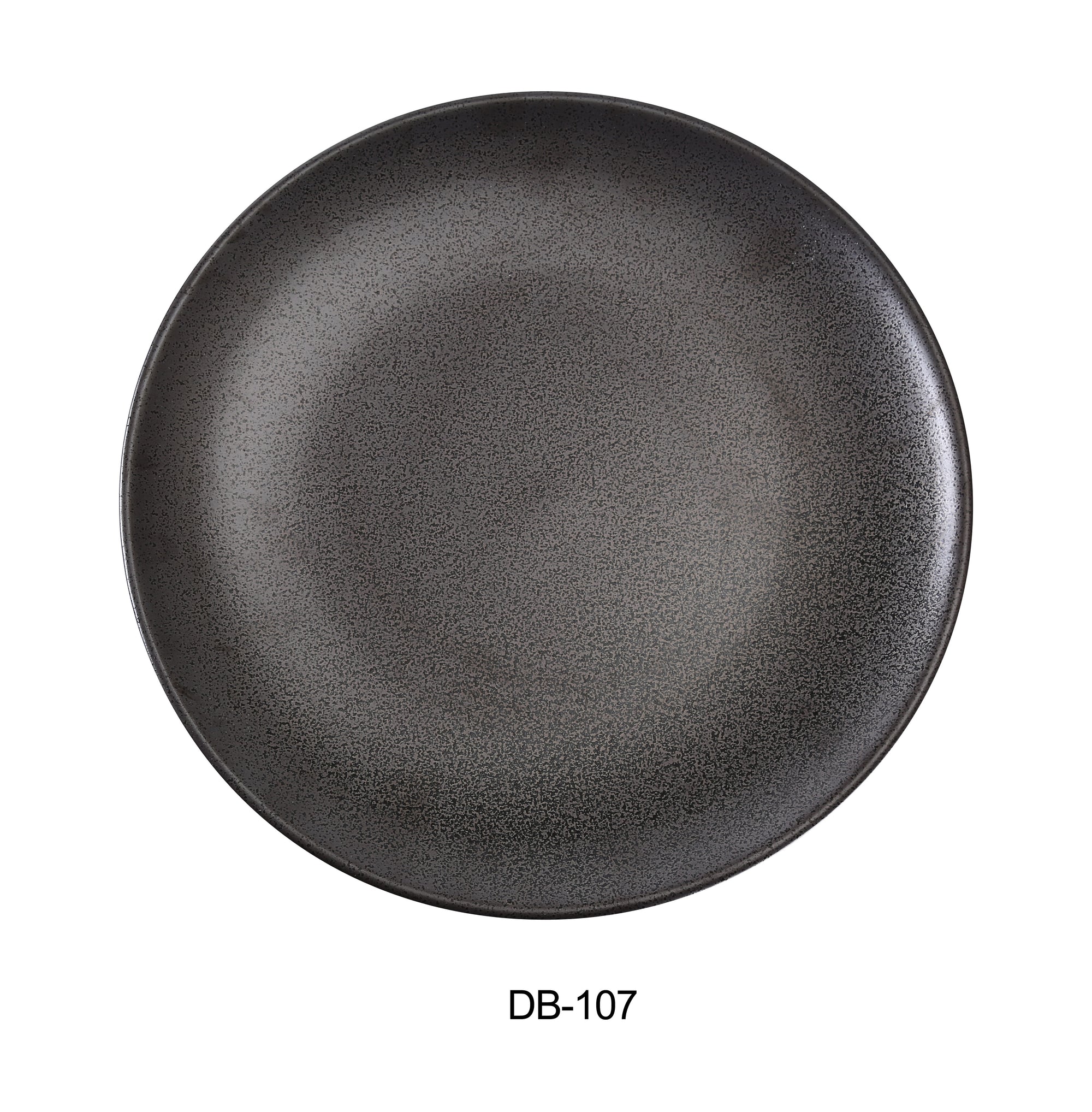 Diamond Black Collection 7" Coupe Shape Round Plate (Pack of 36)