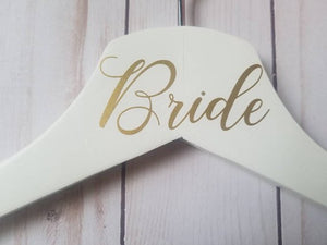 Bride Hanger for Wedding Dress Photo Prop Wedding